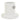 Permacast Deck Ladder Flange Aluminum 1.5In Tube Above Round White PF-2115-L