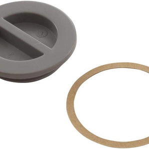 Custom Molded Products Flat Plug 1 1/2In W/Gasket Gray 25542-001-000