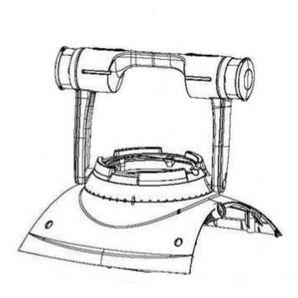 Maytronics Dolphin Outer Casing โ Part No. 99952084-ASSY
