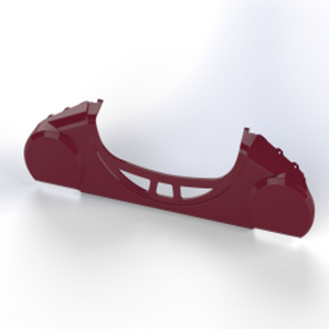 Maytronics Dolphin Side Panel MCC5 Red โ Part #99806413 Genuine
