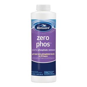 BioGuard Zero Phos, 1 qt, Single, Powerful Phosphate Remover, Controls Pool Phosphate Levels, Ideal for All Types of Swimming Pool