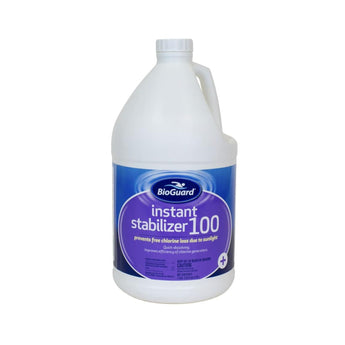 BioGuard Instant Stabilizer 100, 1 Gallon, Single, Improves Chlorine Generator Efficiency, Easy to Apply, Quick-Dissolving