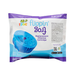 FROG Flippin FROG Replacement Chlorine Cartridge for Flippin FROG Floating Sanitizer (01-03-8356)