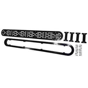 Aquastar 32In Channel Drain Frame Outlet Cover/Frame VGB Black 32CDFLFR102