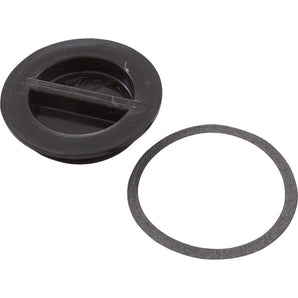 Waterway Flush Plug 1 1/2In Mpt W/Gasket (Black) 400-4141