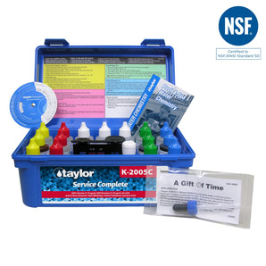 Taylor Technologies Commercial Liquid Dpd Test Kit W/2 Oz Reagents K-2005C