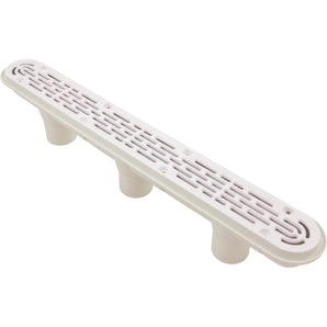Aquastar 32In Channel Drain 3 Port Sump/Flate Grate VGB White 32CDFL101