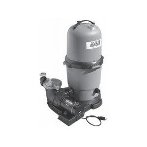 Waterway 100 Sf Clearwater II Cartr Hiflo Pump 2 Spd W/ Hose Kit 522-5147-6S