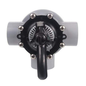 Custom Molded 3 Way Pvc Diverter Valve 1.5In Skt / 2In Spigot 25933-151-000