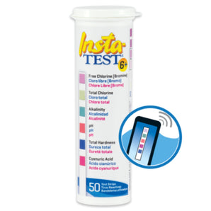 LaMotte Insta Test 6 12X50 Strips Per Bottle 3028-BC-12