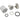 Waterway Air Injector 1Inspgx3/4Ins With S/S Escutcheon 670-2190