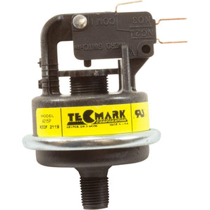 Tecmark Pressure Switch 25A 1/8Inmpt SPDT Plastic 4015P