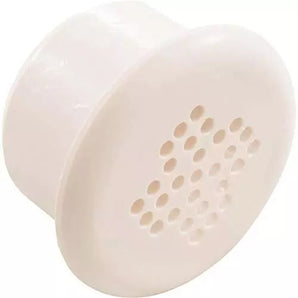 Waterway Gunite Air Injector Floor Cap White Fits Inside 15In Pipe 672-2000