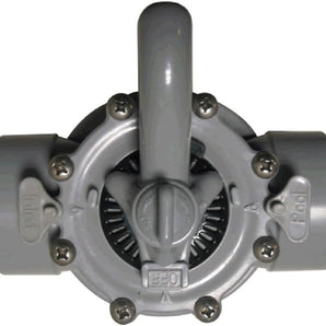 Custom Molded 2Way Pvc Diverter Valve 1.5In Skt / 2In Spigot 25932-151-000