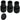 Jandy Universal Half Unions Set 3 And Drain Plug Cap R0461800
