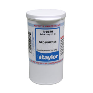 Taylor Technologies Dpd Powder 1/4Lb R-0870-J