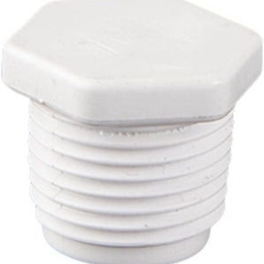 Custom Molded Products 2In Male Threaded Plug White Clean Out 25520-050-020