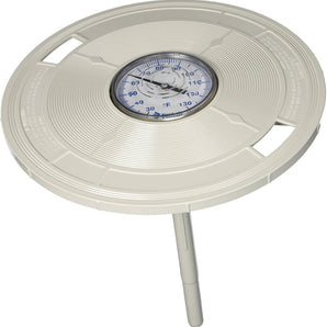 Pentair 9-3/16In Round White Skimmer Lid W/Thermometere L4W
