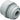 Aquastar Flush Mnt Aim Flow/Water Barrier Fits Over 2In Pipe White 3501