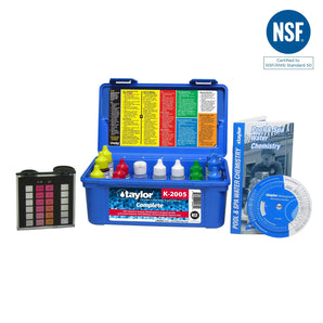 Taylor Technologies Liquid Dpd Test Kit W/ 3/4 Oz Reagents Nsf Certified K-2005