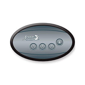 Gecko Keypad Aux K120 W/ Overlay A1 A2 A3 L In.K120-3Op 0607-005019