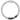 Custom Molded 10 Hole Light Sealing Ring Chrome Custom Molded 25549-002-000