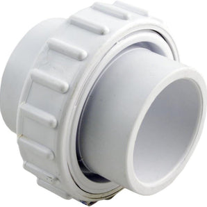 Custom Molded Products 1.5In Union Self Align White Inline 21049-150-000