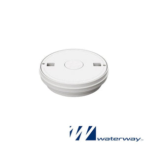Waterway Reversible Round Lid Assembly W/Ww Logo White 540-7800