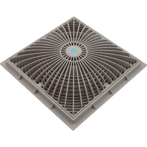 Aquastar 12Sq Moflow Suction Cover W/ Frame Light Gray W/Screws Vgb 12MF103