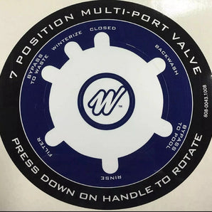 Waterway Multi Port Label 808-0043