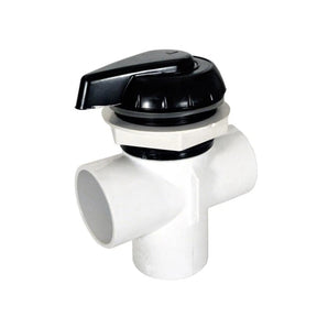 Waterway 600-3061B 2" Top Access Diverter Valve Black Pool Spa Part