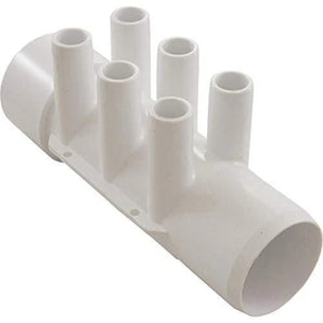 Waterway Manifold 2Shr X 2Shr Socket X (6) 3/4 Stub Ports 672-7620