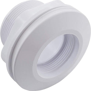 Pentair Wall Fitting Long Body White 1.5In Fpt X 1.5In Skt Fiberglass 542411