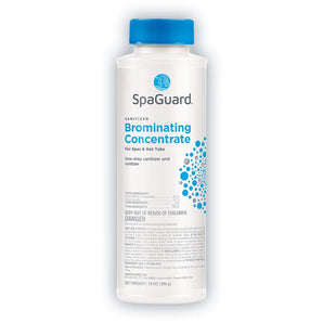 SpaGuard Brominating Concentrate for Spas & Hot Tubs, 14 oz, One-Step Sanitizer & Oxidizer, pH Neutral, Easy to Use, Fast-Dissolving Brominating Granules
