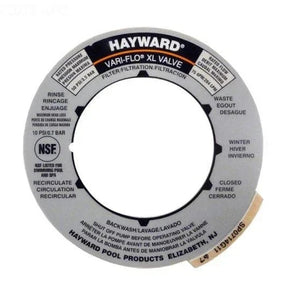 Hayward Valve Position Label SPX0714G