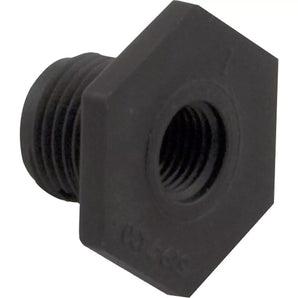 Waterway Plastics 519-7431 Pressure Gauge Fitting Adapter, Clearwater II