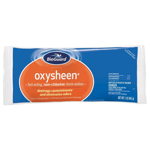 BioGuard Oxysheen, 1 lb, Single, Non-Chlorine Shock Oxidizer, Fast-Acting, Eliminates Odor & Clears Cloudy Water, Pool Water Clarifier