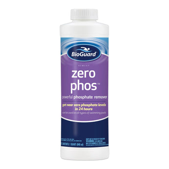 BioGuard Zero Phos, 1 qt, Single, Powerful Phosphate Remover, Controls Pool Phosphate Levels, Ideal for All Types of Swimming Pool