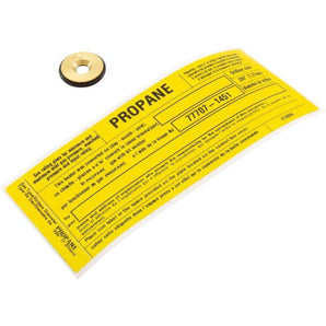 Pentair Sta-Rite Ng To Propane Conversion Kit Sr333 Series 77707-1451