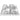 Aquastar 18In Sq Mo Flow Suction W/Screws White (Vgb) 18MF101