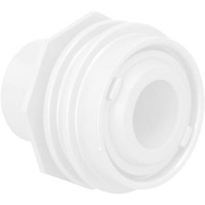 Aquastar Flush Mount Return/Water Barrier Fits 1In Or 1 1/2In Dark Gray 305