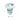 Aquastar Aqua Thunder Jet Barrel With Therapeutic Spinner White ATBTS101