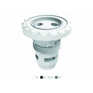 Aquastar Aqua Thunder Jet Barrel With Therapeutic Spinner White ATBTS101
