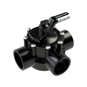 Aquastar 2In Skt X 2.5In Spigot 2-Way Valve With Rubber Handle (Cpvc) AV2W20C