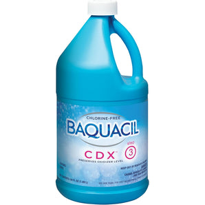 Baquacil CDX - Chlorine-Free Pool Oxidizer (1/2 Gallon, 4-Pack)