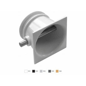 Aquastar Rope Anchor Commercial W/ Stainless Steel Pin Light Gray CM603