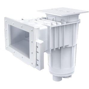 Custom Molded Products Vinyl Liner Skimmer Deluxe Wide Mouth White 25160-110-200