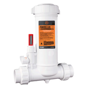 Custom Molded Powerclean Ultra Chlorintor In-Line W/Clear Lid 25280-109-000
