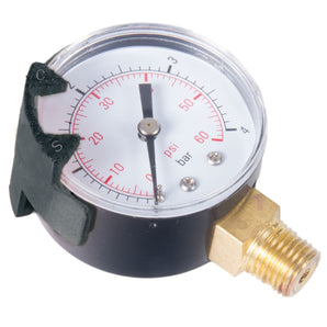 Custom Molded Products 0-60 Pressure Gauge With Bezel 25501-120-800