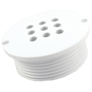 Custom Molded Products 1-1/2 In Mip Pool Bubbler Wht 25503-000-000